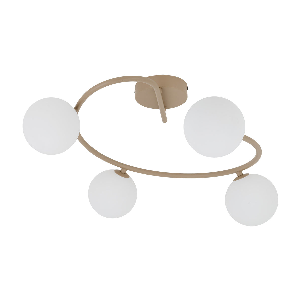 Plafonieră TK Lighting Ilsa, nisip, 4 x G9, 11853