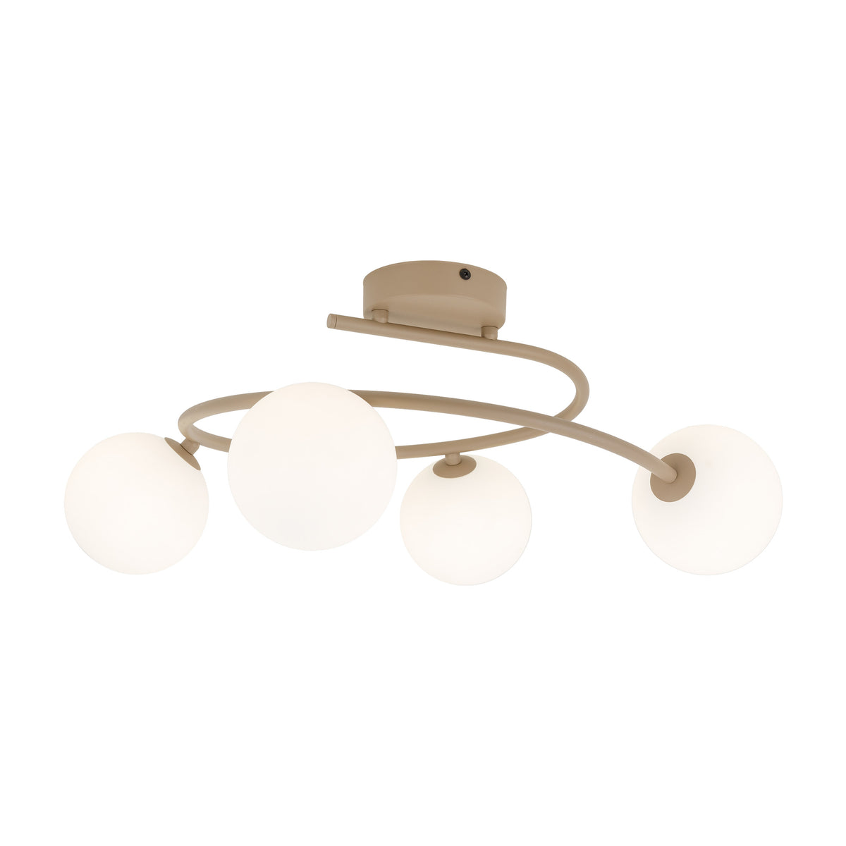 Plafonieră TK Lighting Ilsa, nisip, 4 x G9, 11853