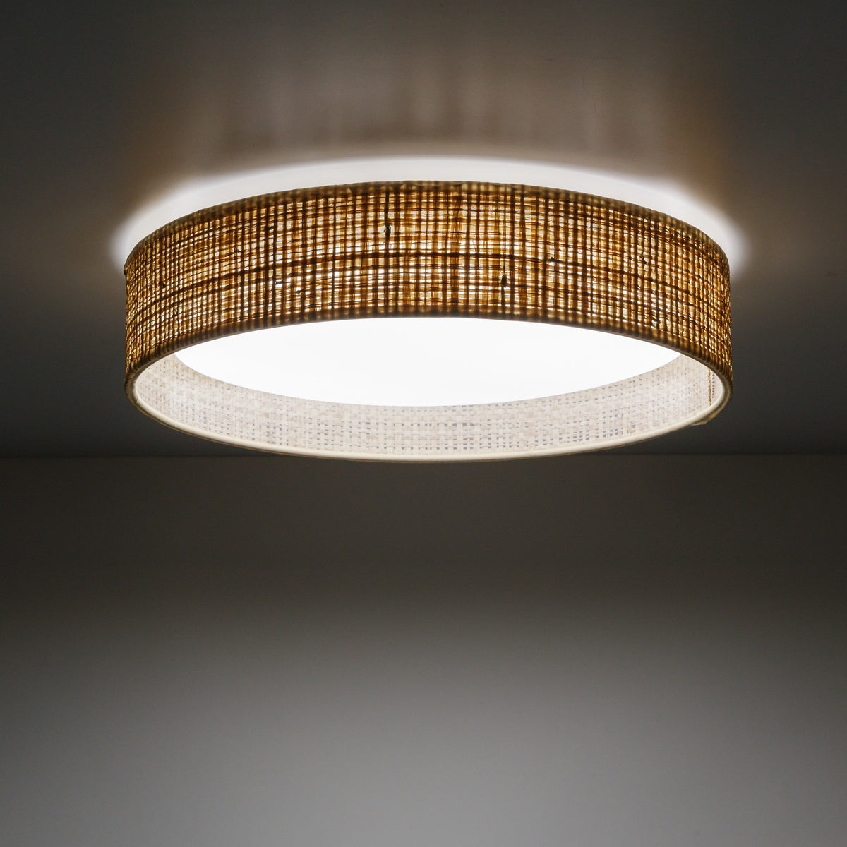 Plafonieră TK Lighting Demi Rafia, 11854
