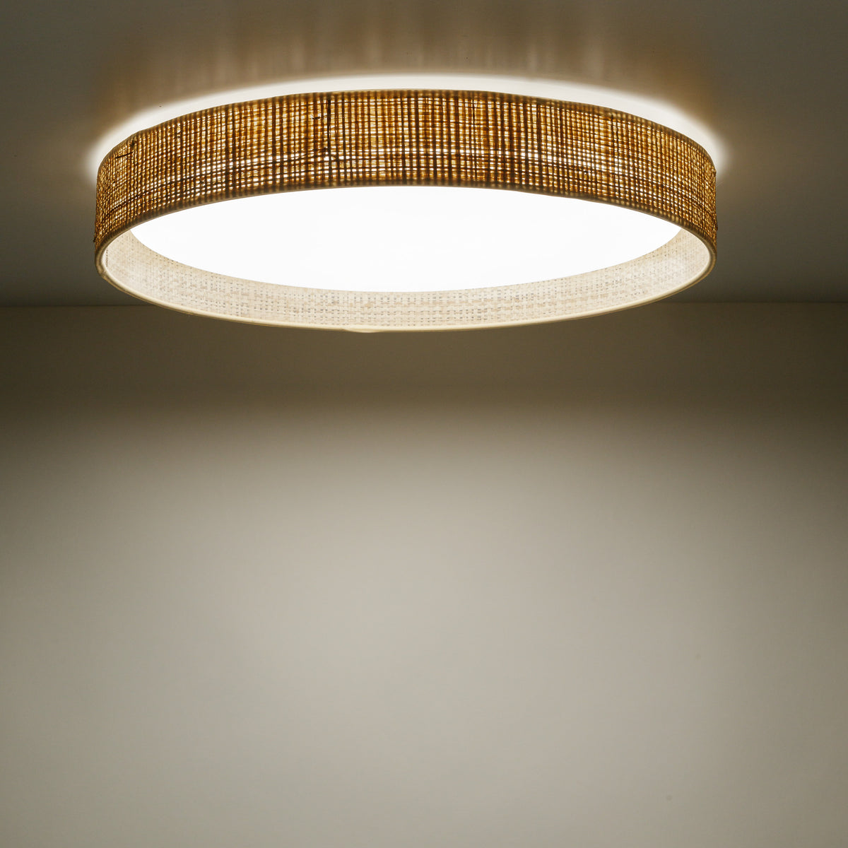 Plafonieră TK Lighting Demi Rafia, 11855