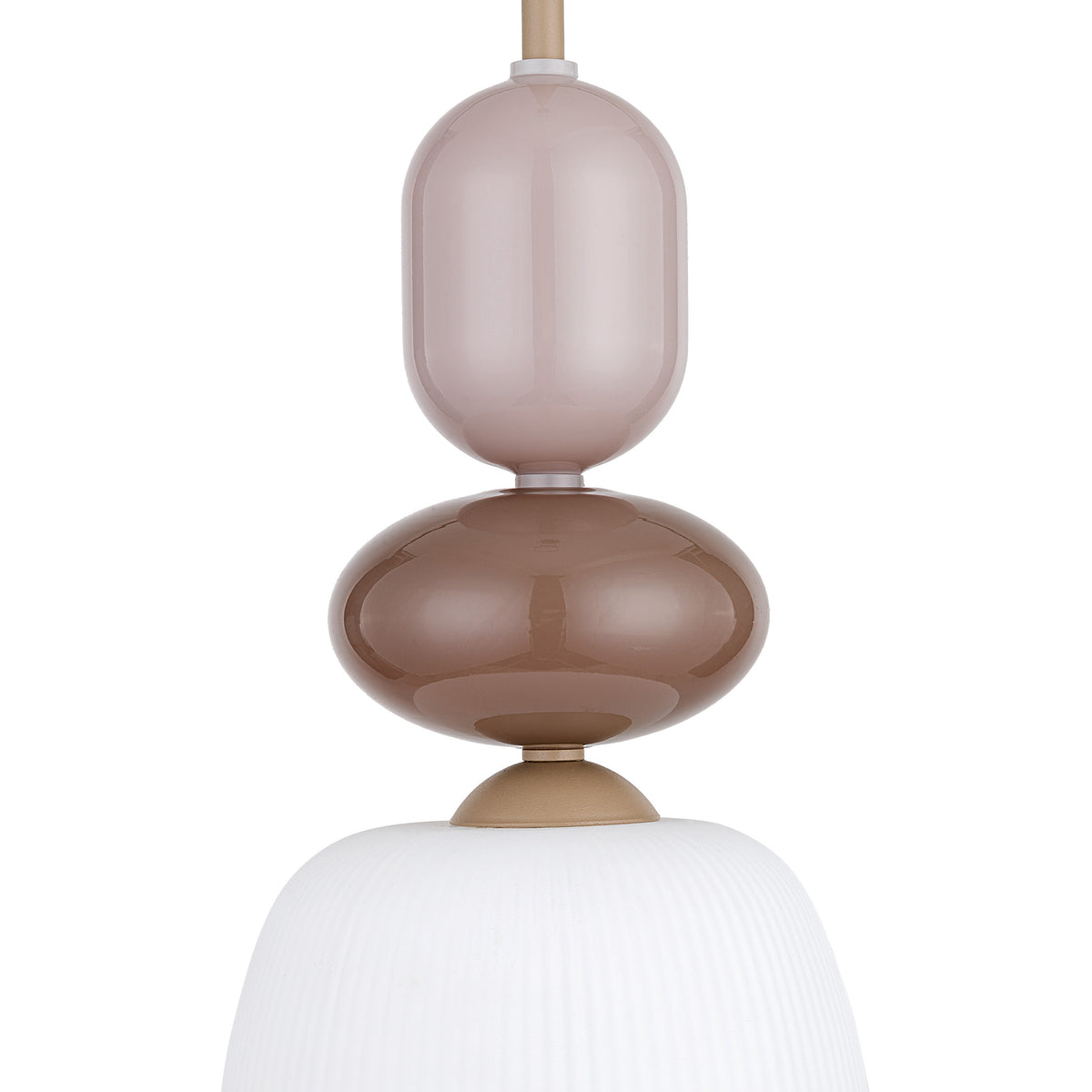Pendul TK Lighting Zen Botti, nisip, alb, 11870