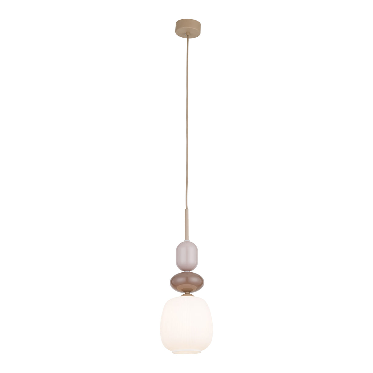 Pendul TK Lighting Zen Botti, nisip, alb, 11870