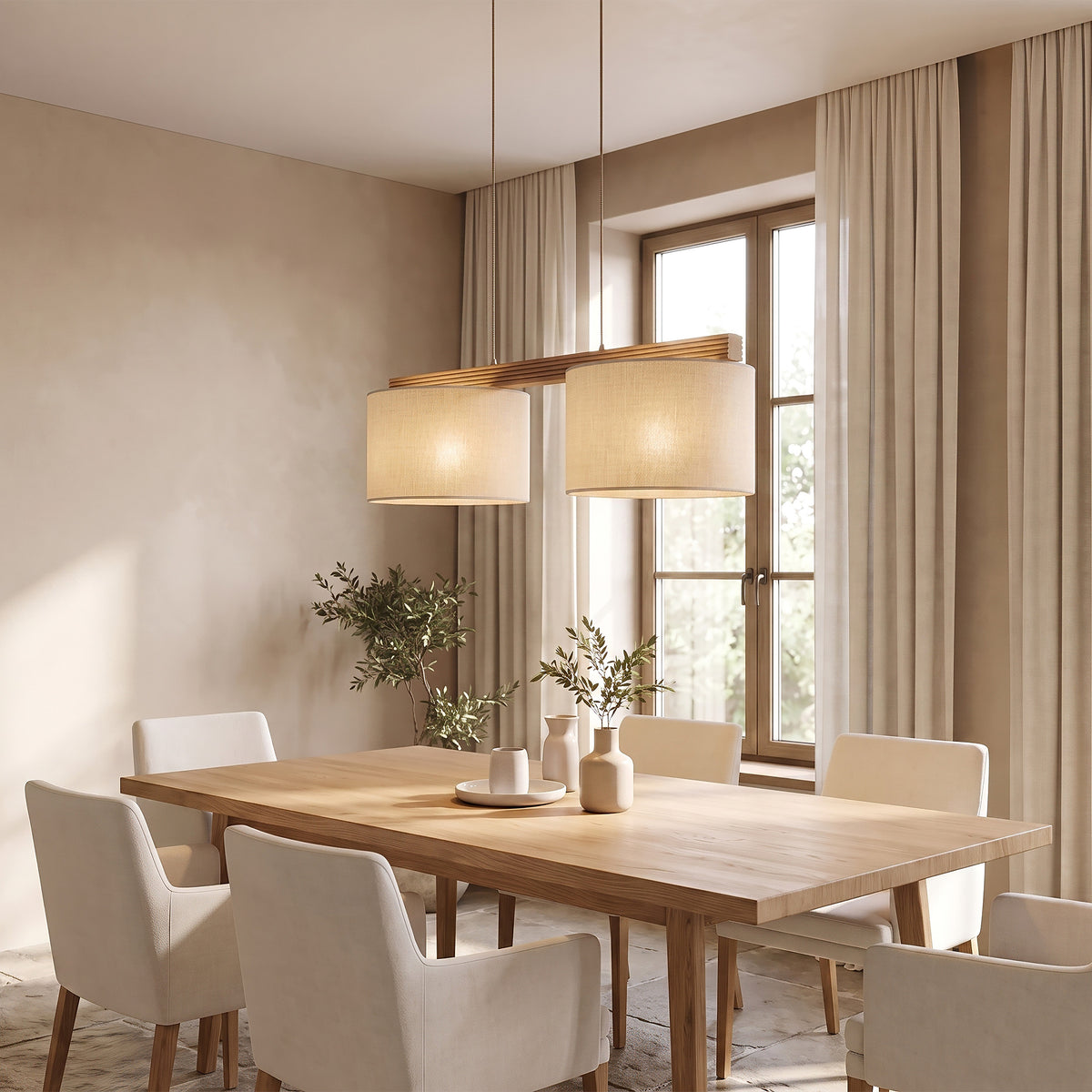 Lustră TK Lighting Viga Shade, pin, 2 x E27, 11881