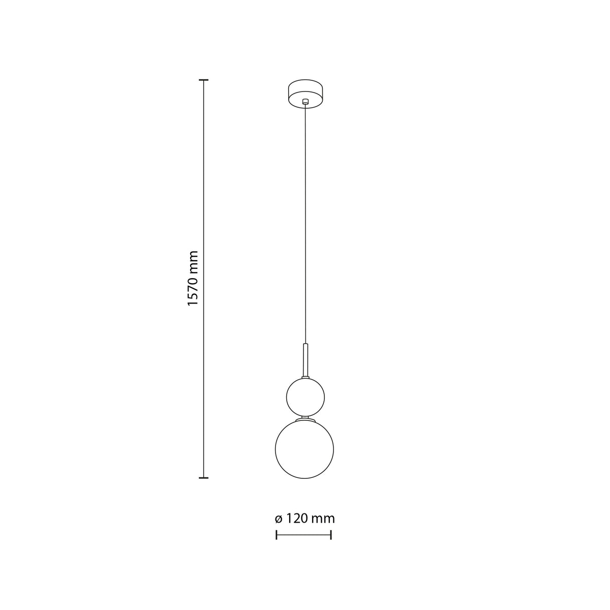 Pendul TK Lighting Riviera, nisip, 11905