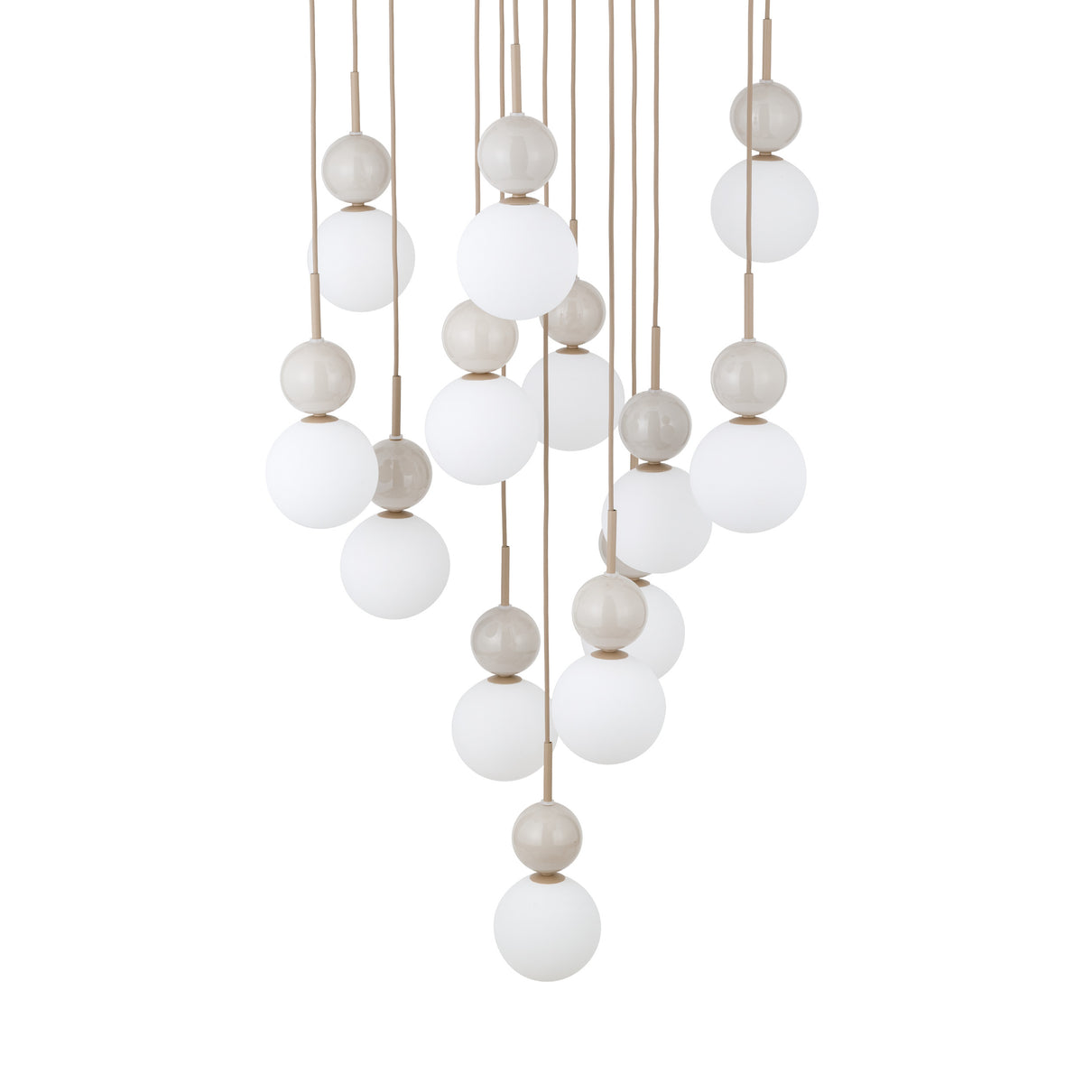 Lustră TK Lighting Riviera, nisip, 13 x G9, 11906