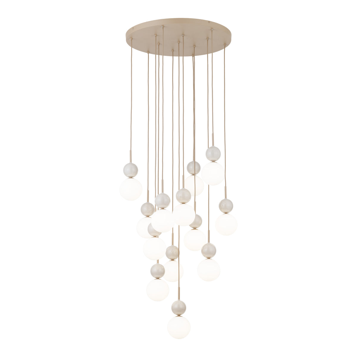 Lustră TK Lighting Riviera, nisip, 13 x G9, 11906