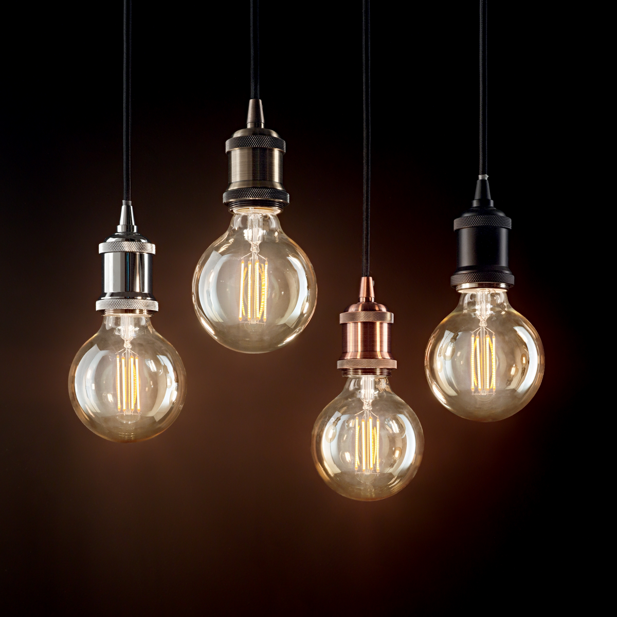 Pendul Ideal Lux Frida SP1, brunat, 122083