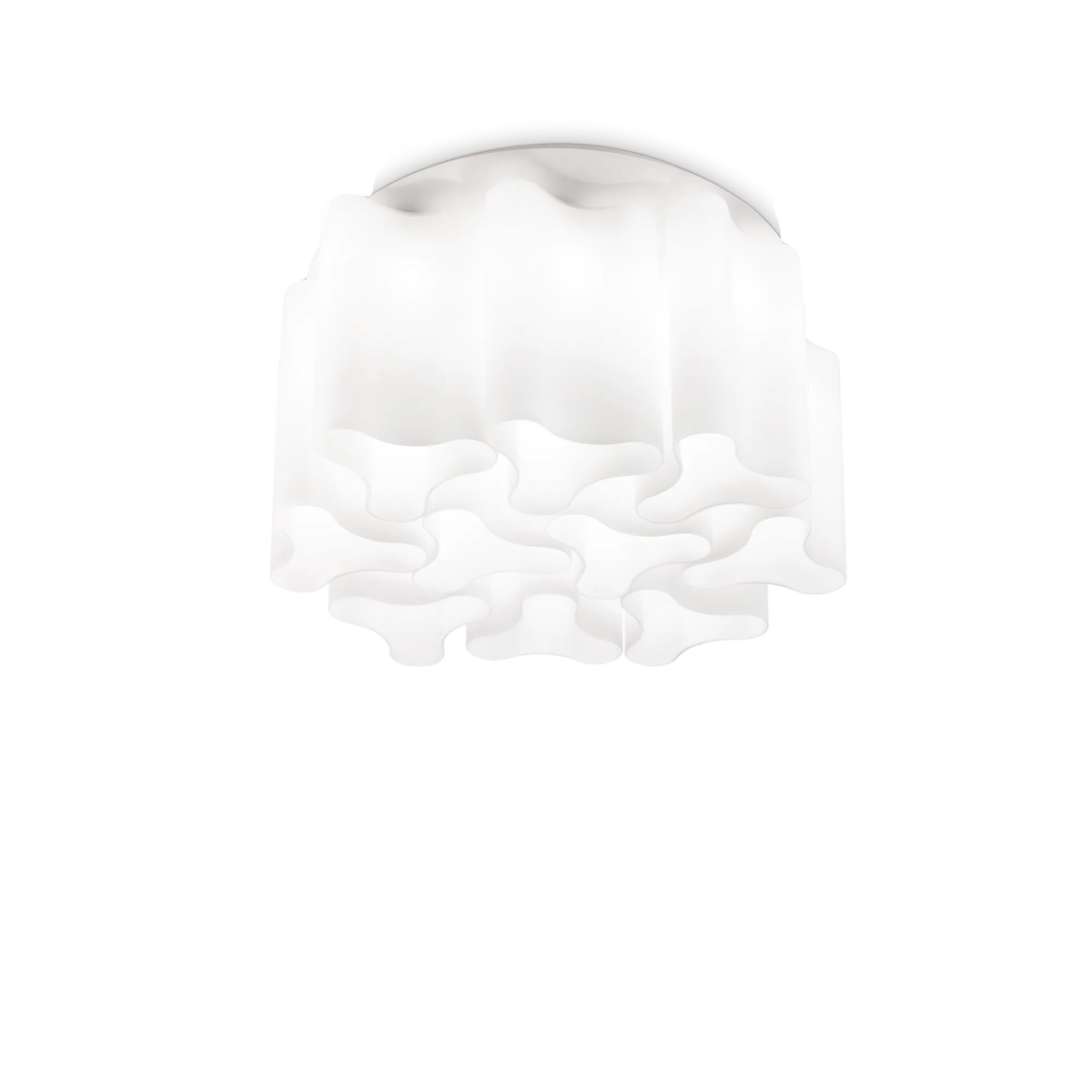 Plafonieră Ideal Lux Compo PL10, alb, 125510