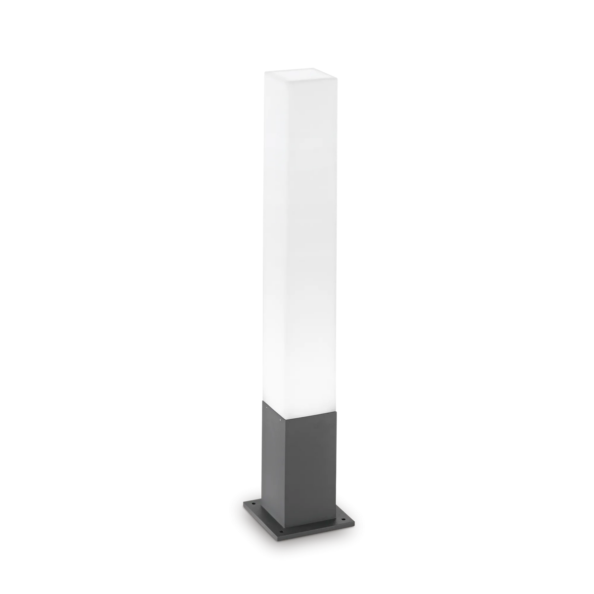 Lampă de exterior Ideal Lux Edo PT1 Square, antracit, 135762