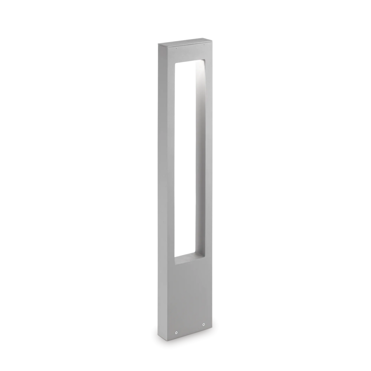 Stâlp de iluminat exterior Ideal Lux Vega PT1, gri, 136042