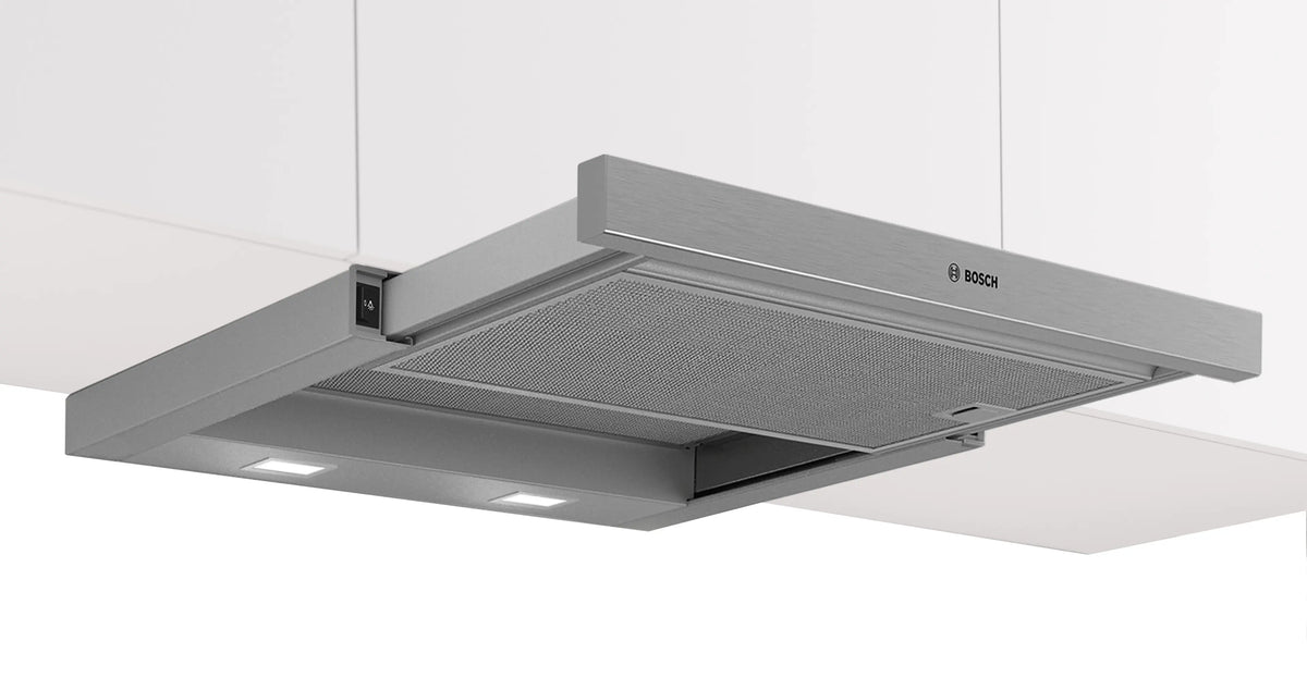 Hotă încorporabilă Bosch DFM064W55, Seria 2, 60 cm, argintie