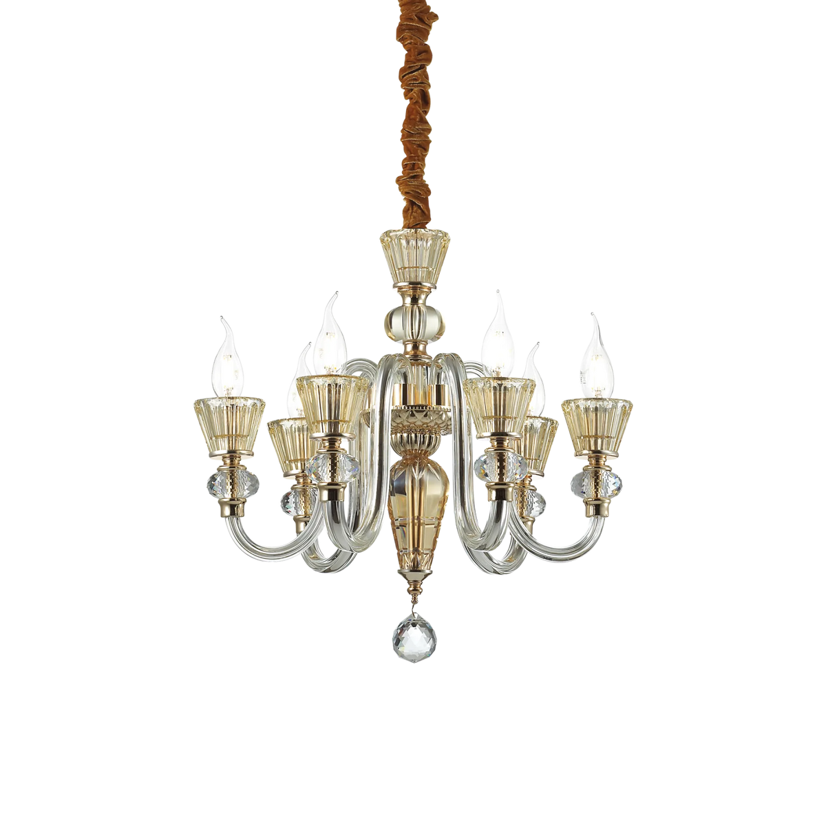 Lustră Ideal Lux Candelabru Strauss SP6, 140605