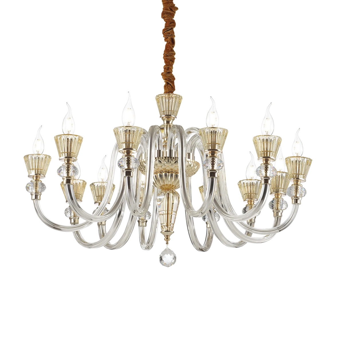 Lustră Ideal Lux Candelabru Strauss SP12, 140612