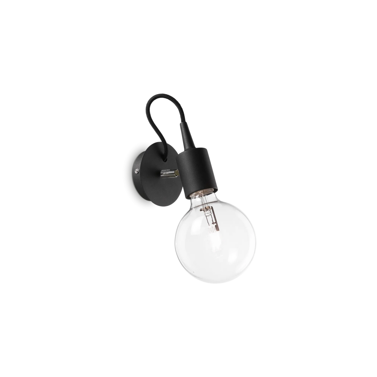 Aplică Ideal Lux Edison AP1, negru, 148908