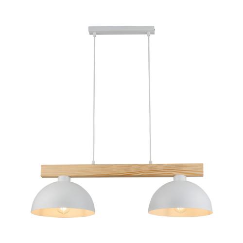 Lampă suspendată TK Lighting Oslo 2, alb, 4713