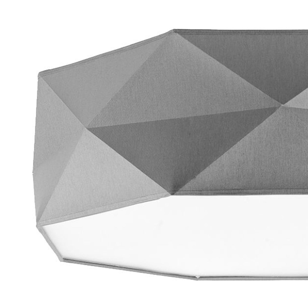 Plafoniera gri Kantoor 4 becuri LED - 52 cm 1566