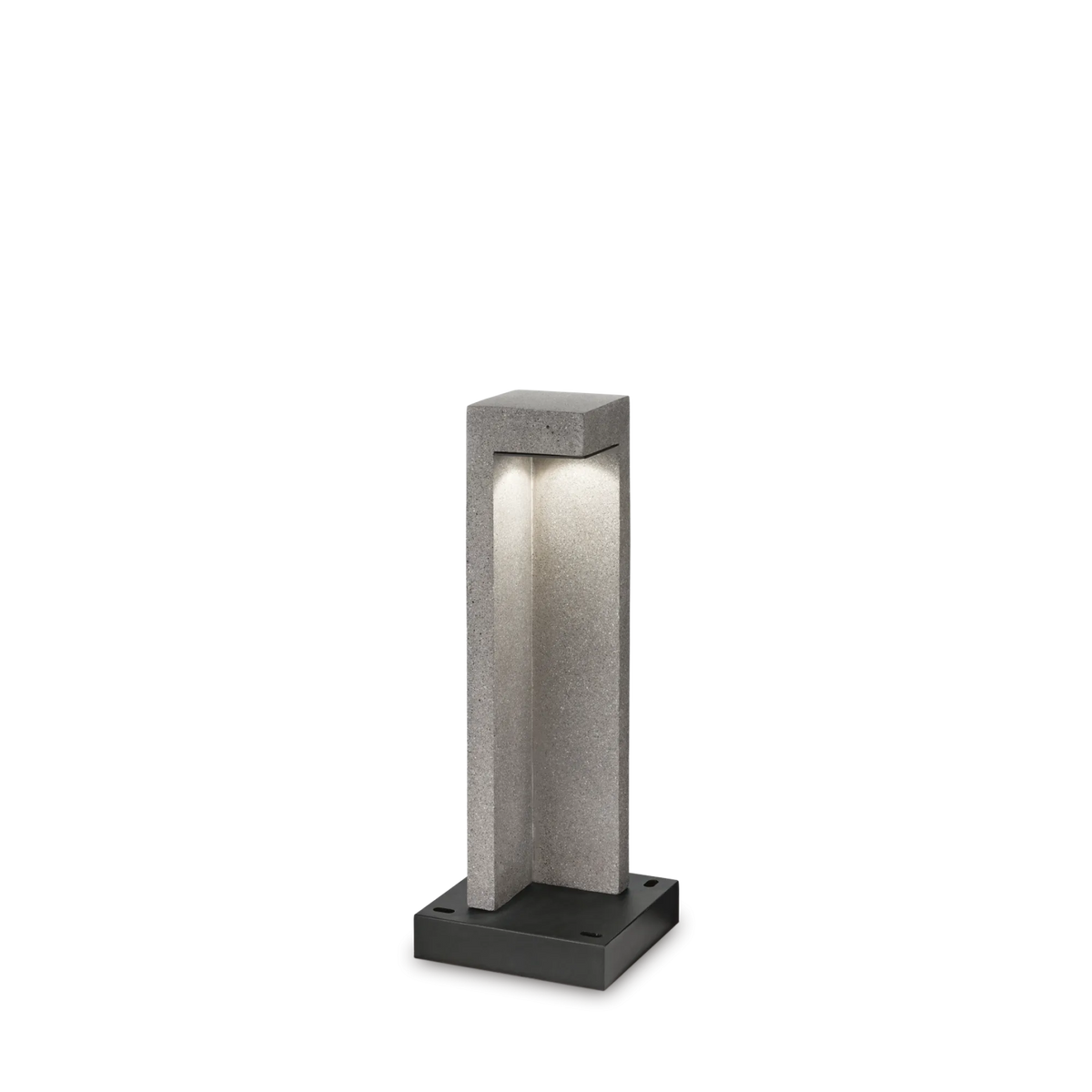 Stâlp de iluminat exterior Ideal Lux Titano 4000K, H49 cm, 157856