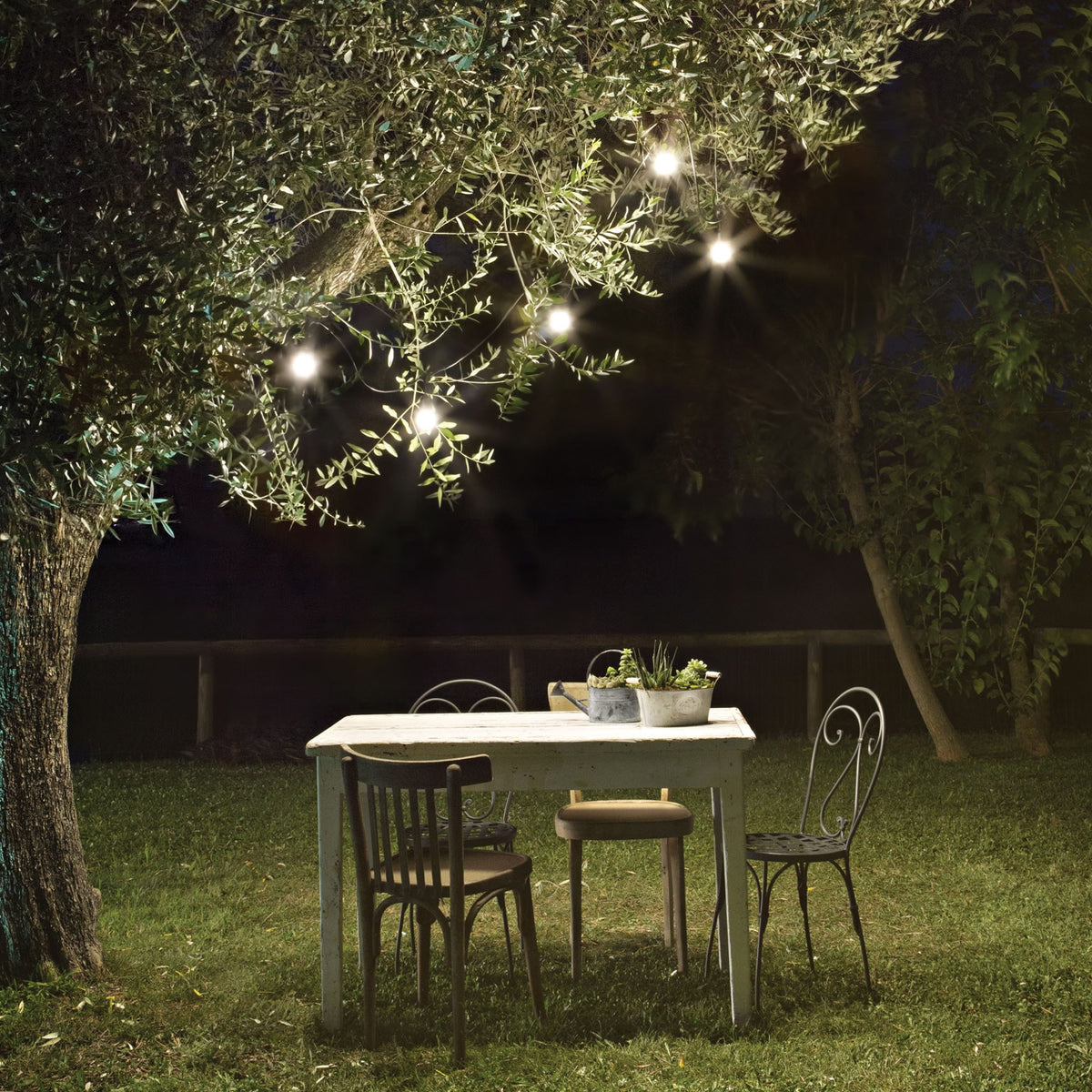 Lustră de exterior Ideal Lux Fiesta SP5, 159836