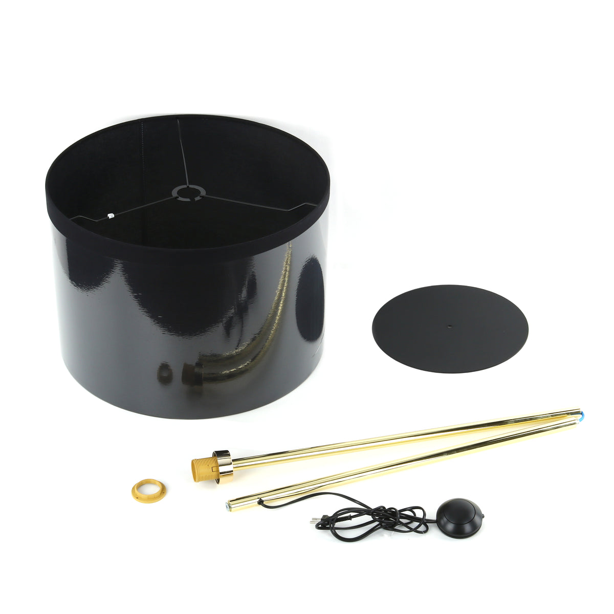 Lampa Umberto Black/Gold 16029