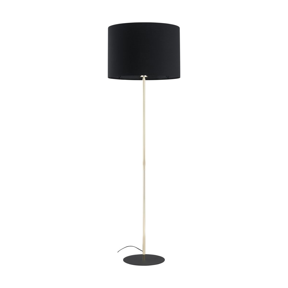 Lampadar TK Lighting Umberto, negru/auriu, 16029