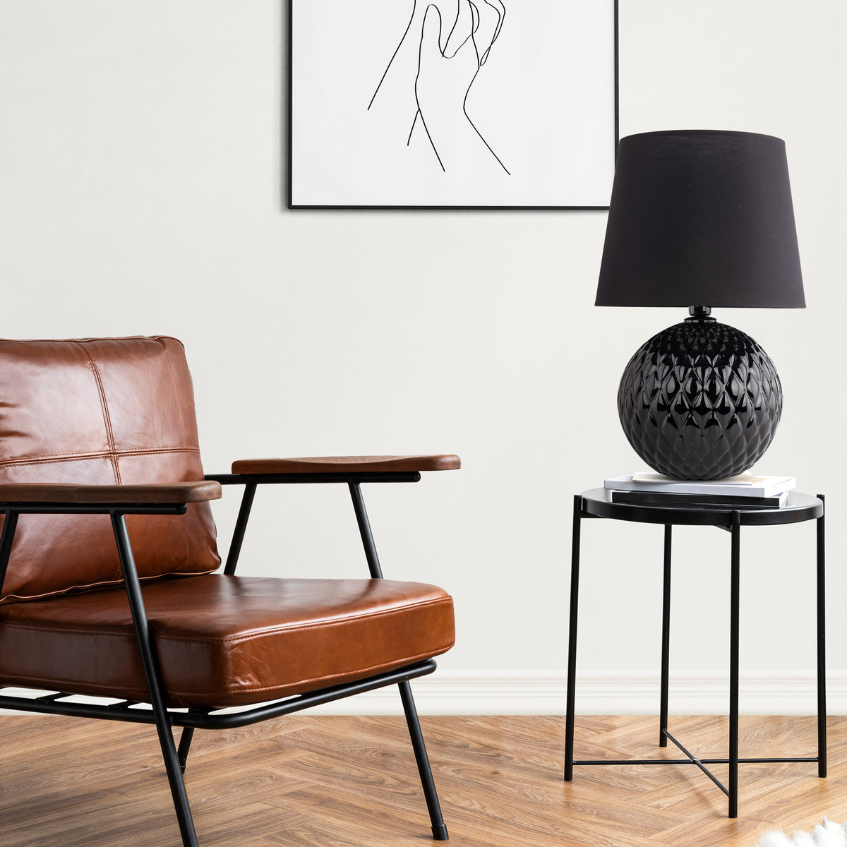 Lampa Santana Black 16047