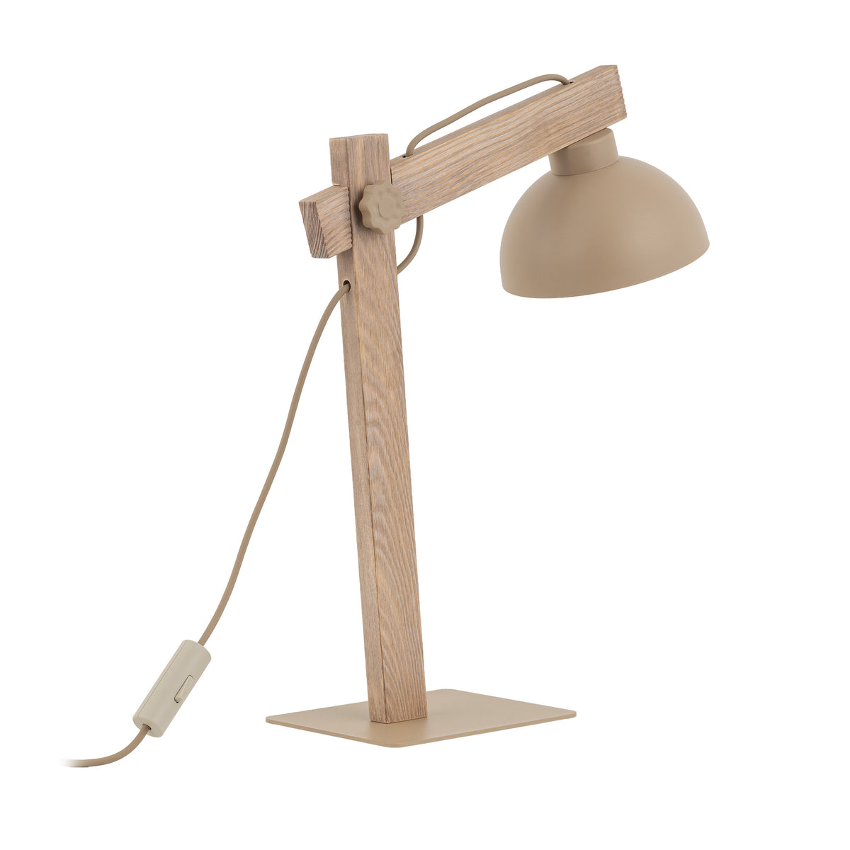 Veioză TK Lighting Oslo, nisip, 16129