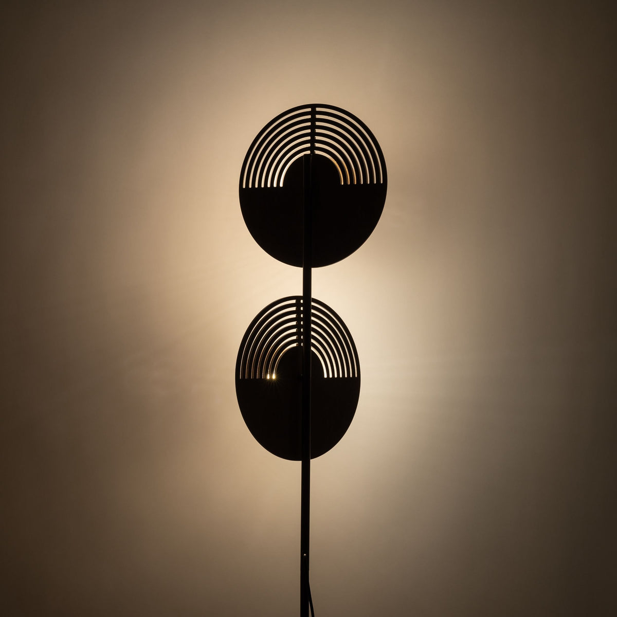 Lampadar TK Lighting Lunar, lemn, 2 x G9, 16135
