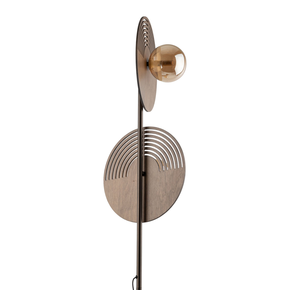 Lampadar TK Lighting Lunar, lemn, 2 x G9, 16135