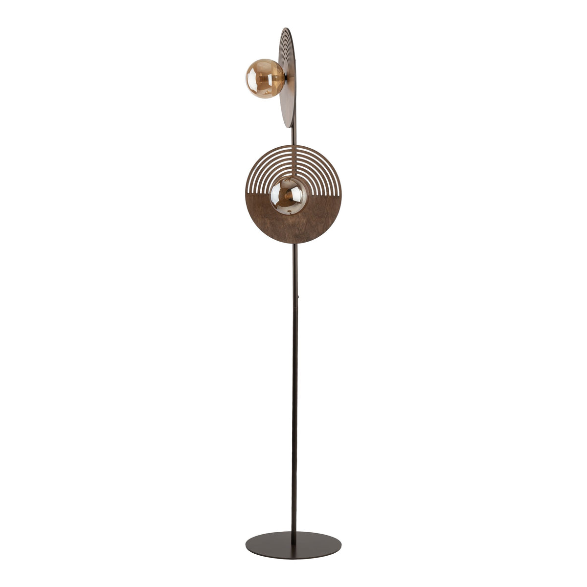 Lampadar TK Lighting Lunar, lemn, 2 x G9, 16135