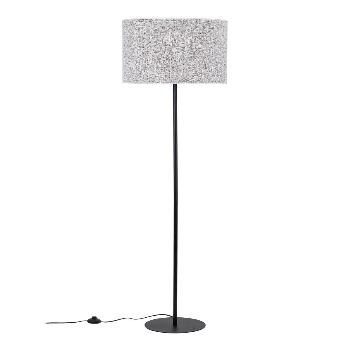 Lampadar TK Lighting Vellum, negru, 16166