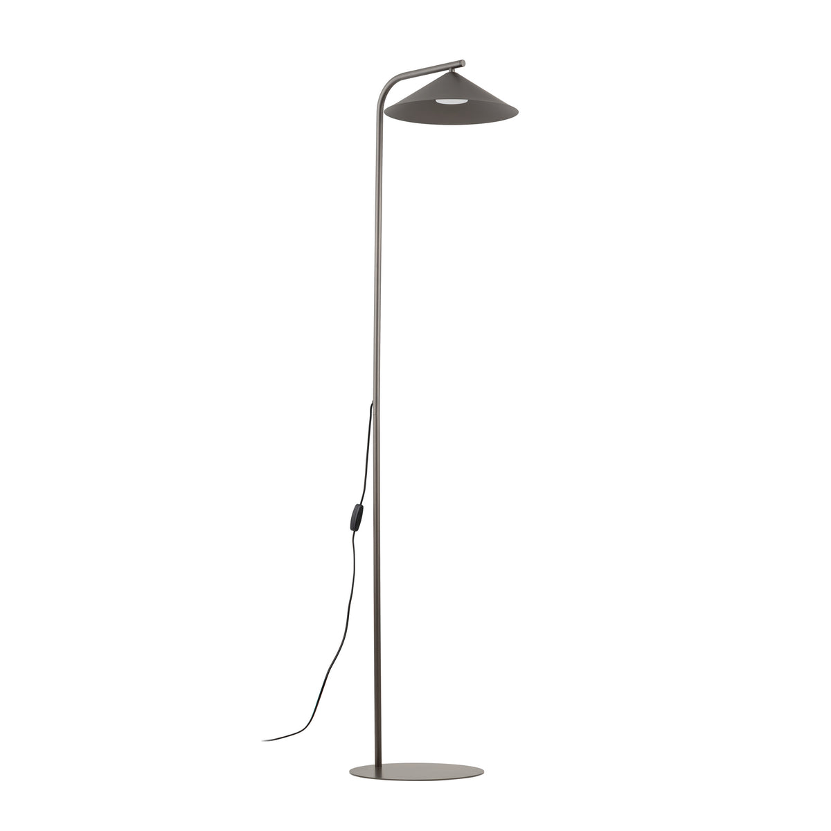 Lampadar TK Lighting Lume, maro, 16186