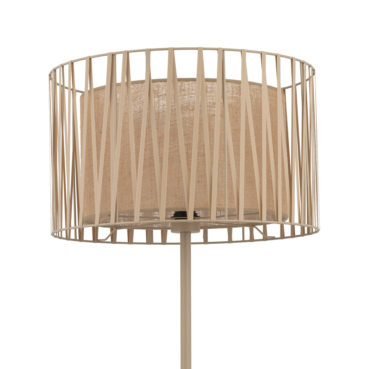 Lampadar TK Lighting Harmony, nisip, iută, 16199