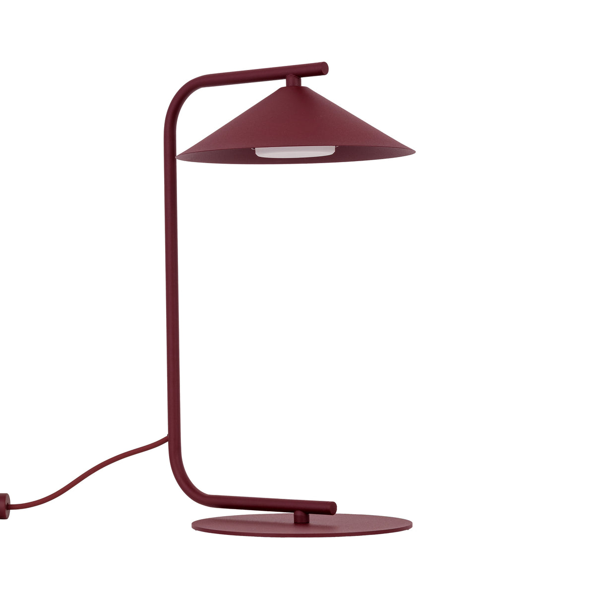 Veioză TK Lighting Lume, burgund, 16215