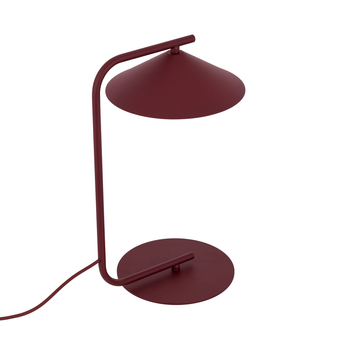 Veioză TK Lighting Lume, burgund, 16215