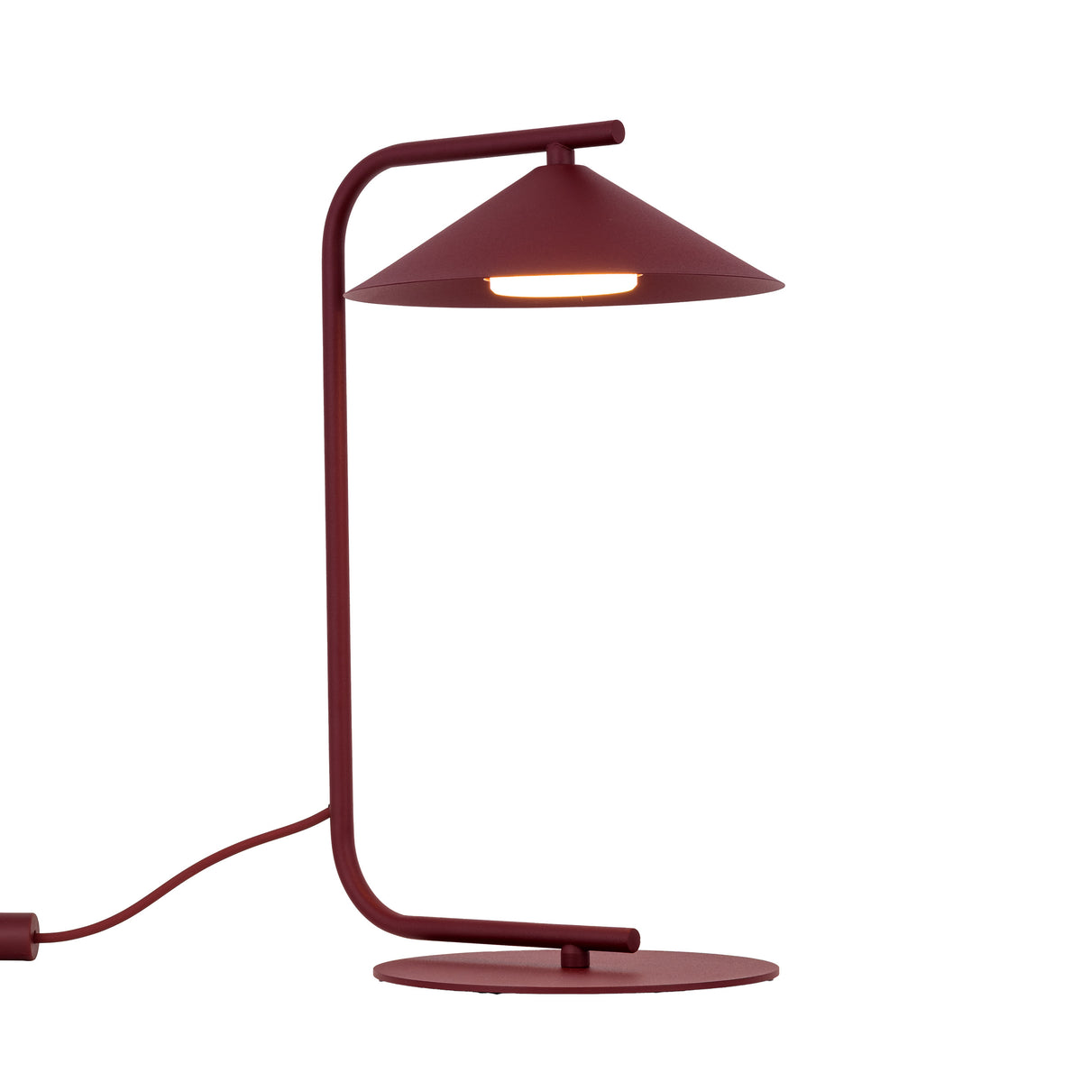 Veioză TK Lighting Lume, burgund, 16215