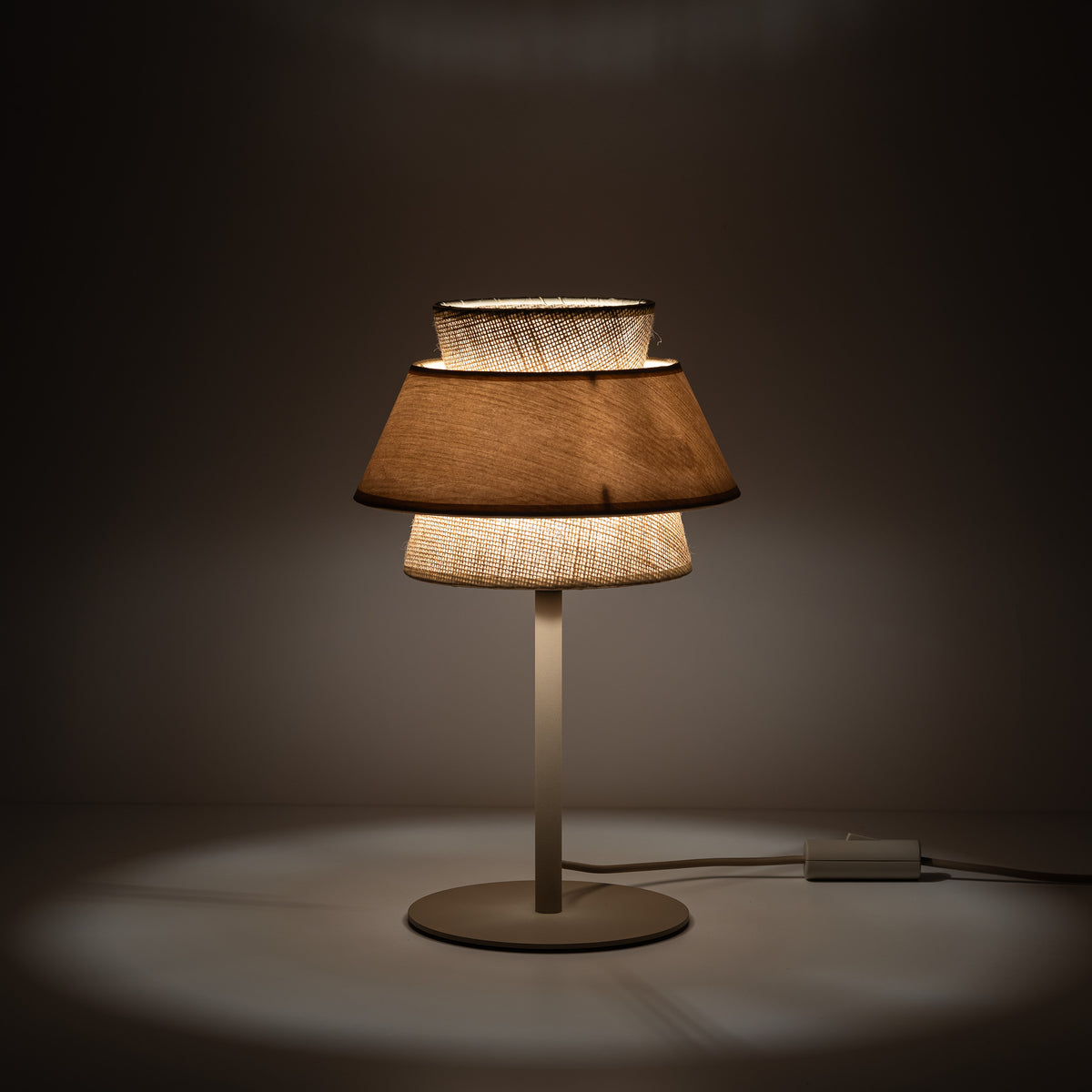Veioză TK Lighting Kalum, lemn, 16224