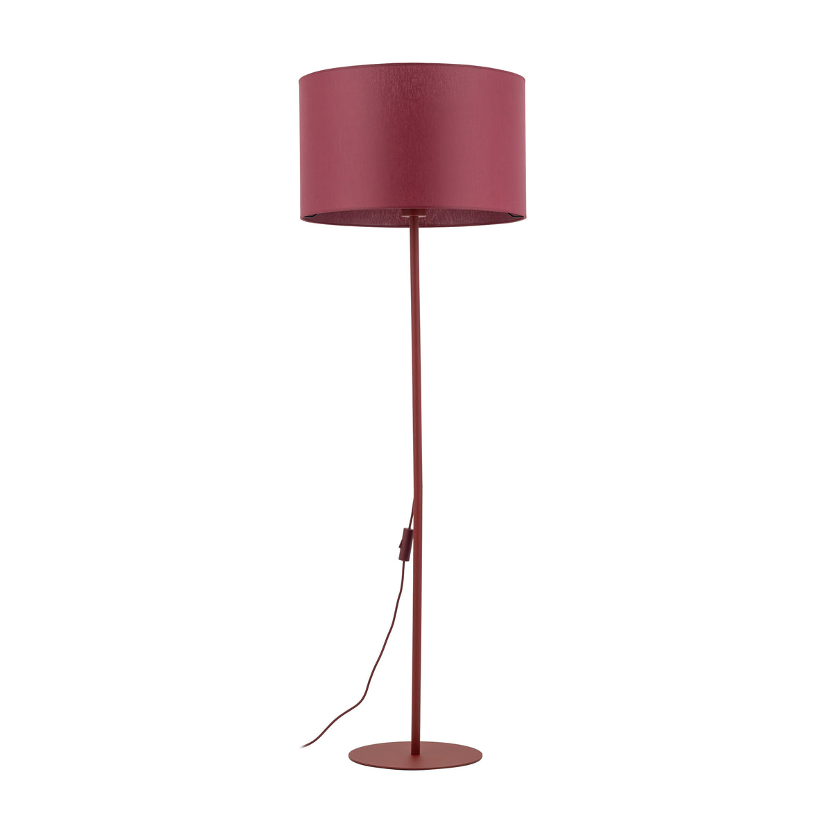 Lampadar TK Lighting Dalum, burgund, 16230