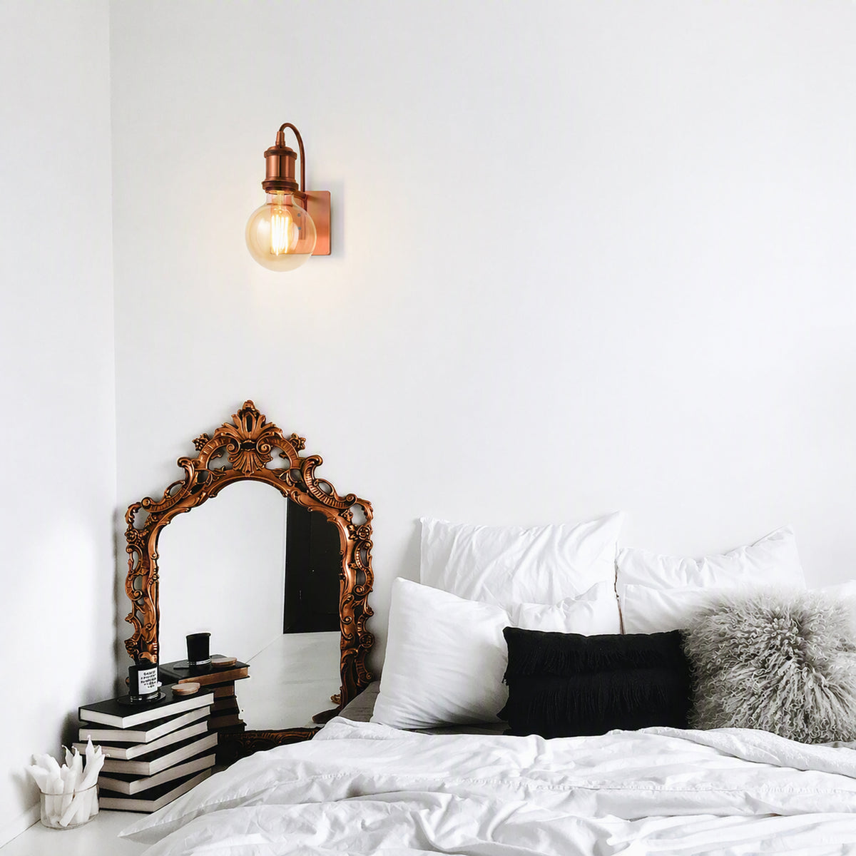 Aplică Ideal Lux Frida AP1, cupru, 163338
