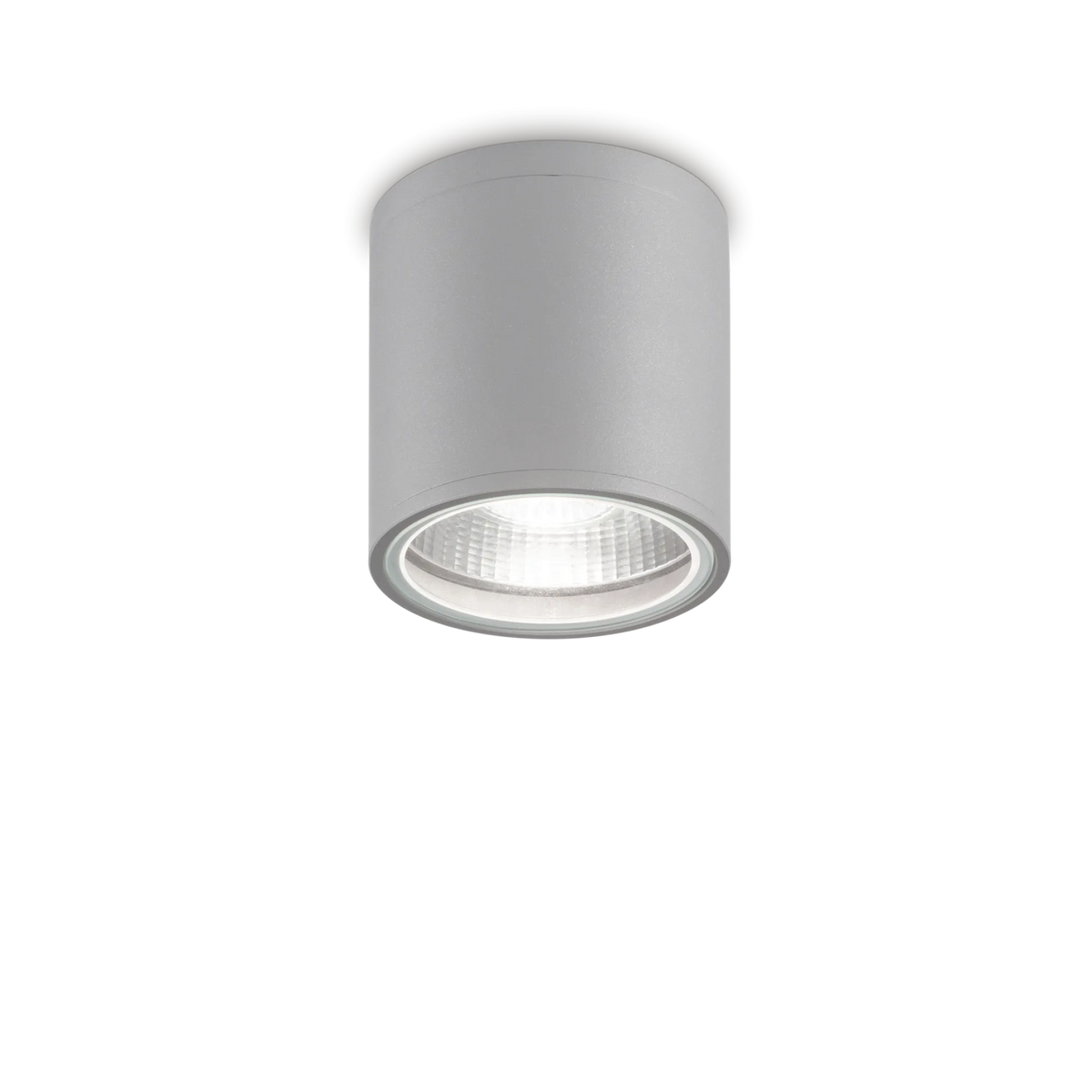 Plafonieră de exterior Ideal Lux Gun PL1, gri, 163642