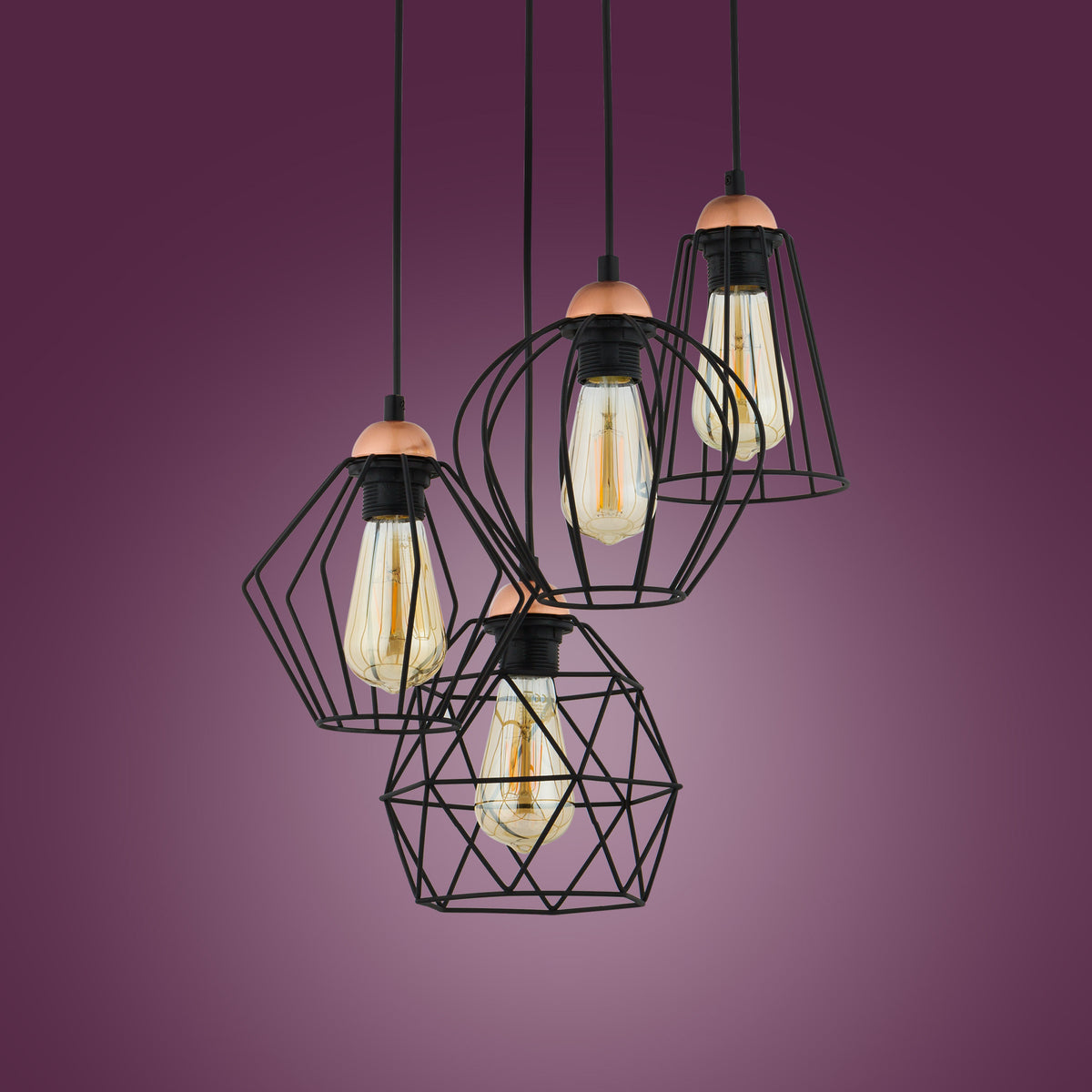 Lustră TK Lighting Galaxy 4, 4 x E27, 1643