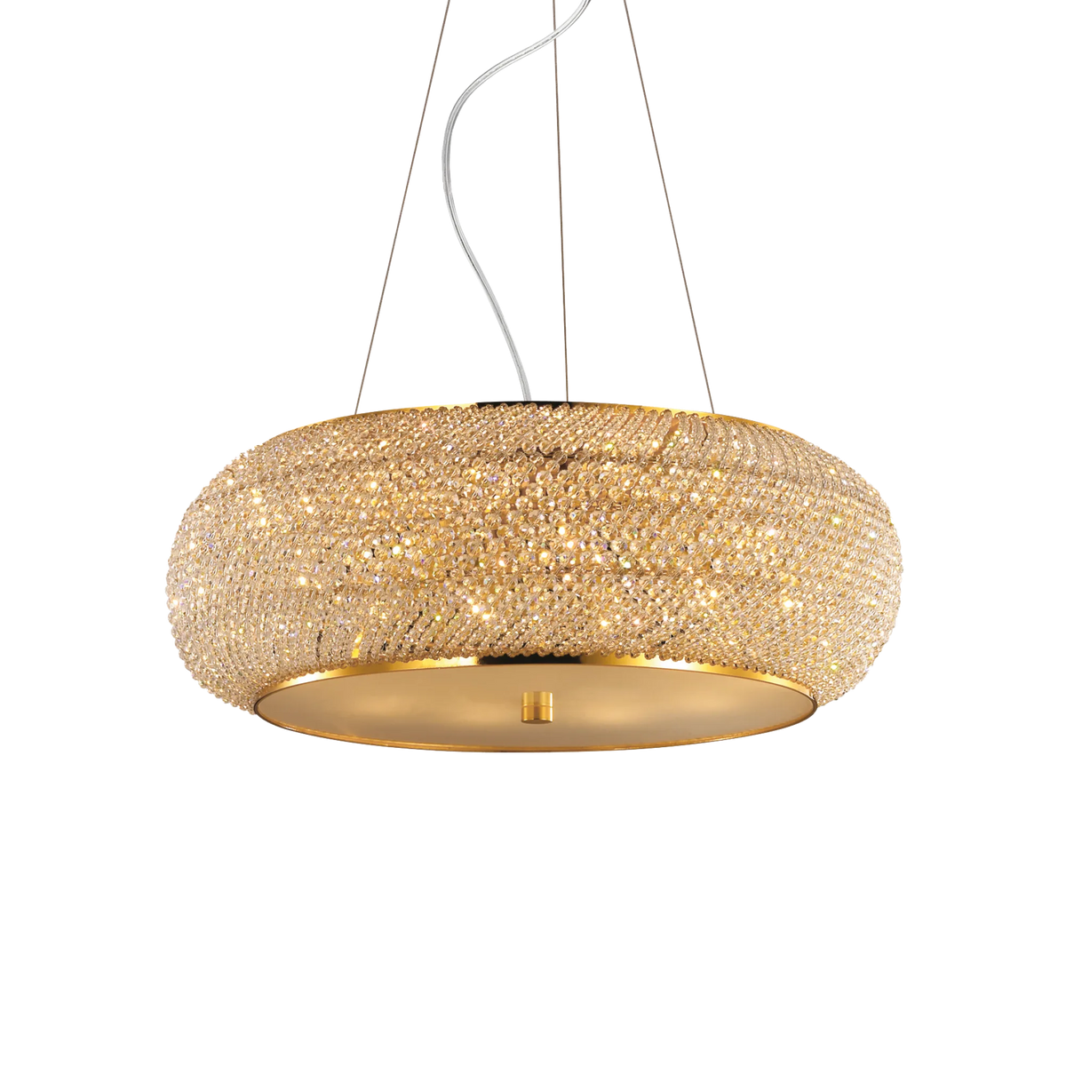 Lustră Ideal Lux Pasha' SP14, auriu, 164984