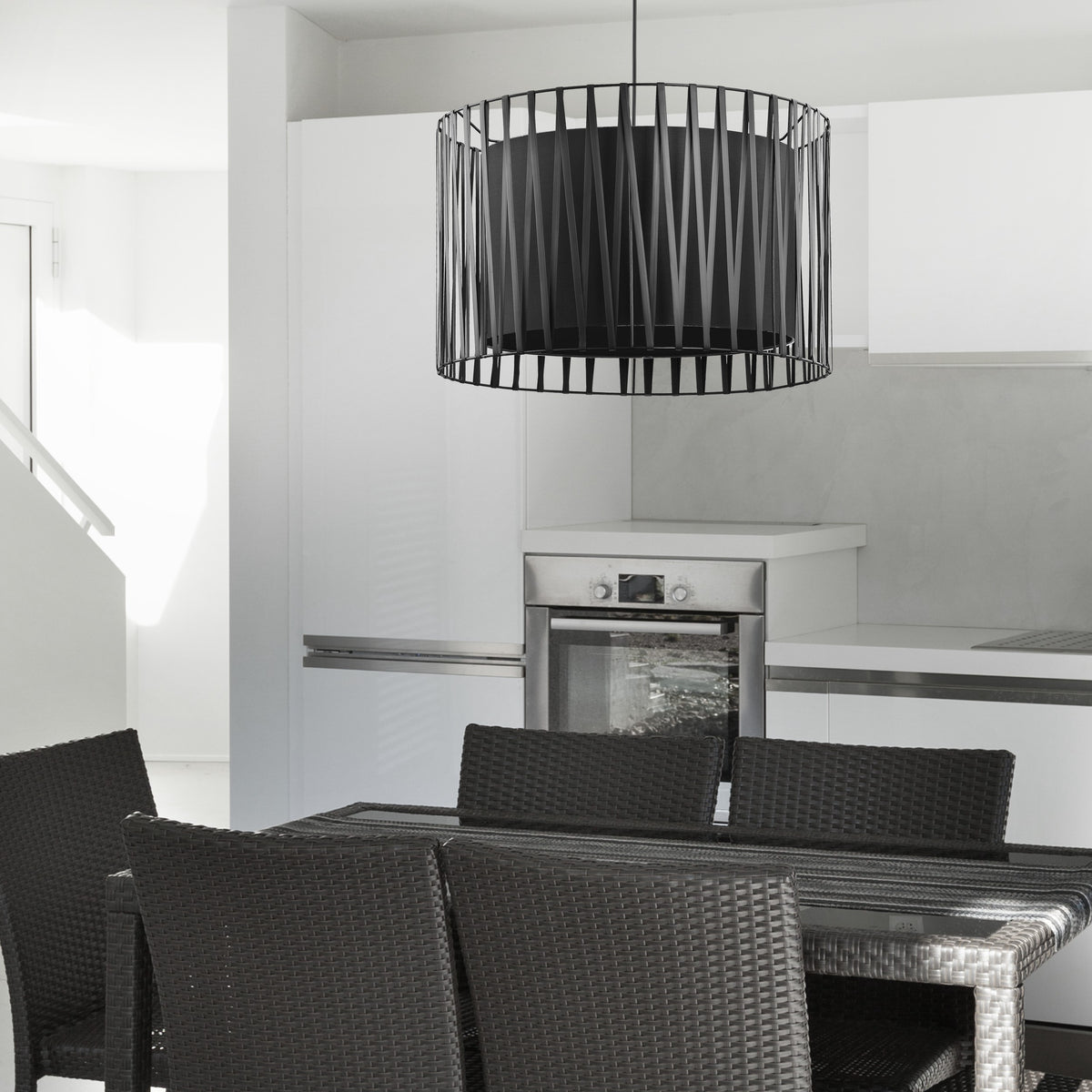 Lustră TK Lighting Harmony 3, negru, 3 x E27, 1655