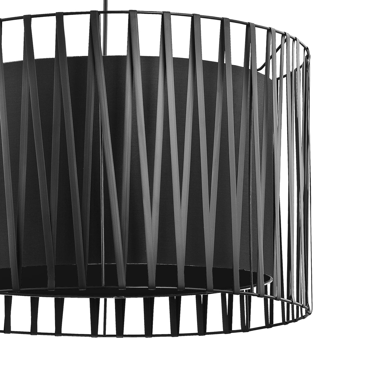 Lustră TK Lighting Harmony 3, negru, 3 x E27, 1655