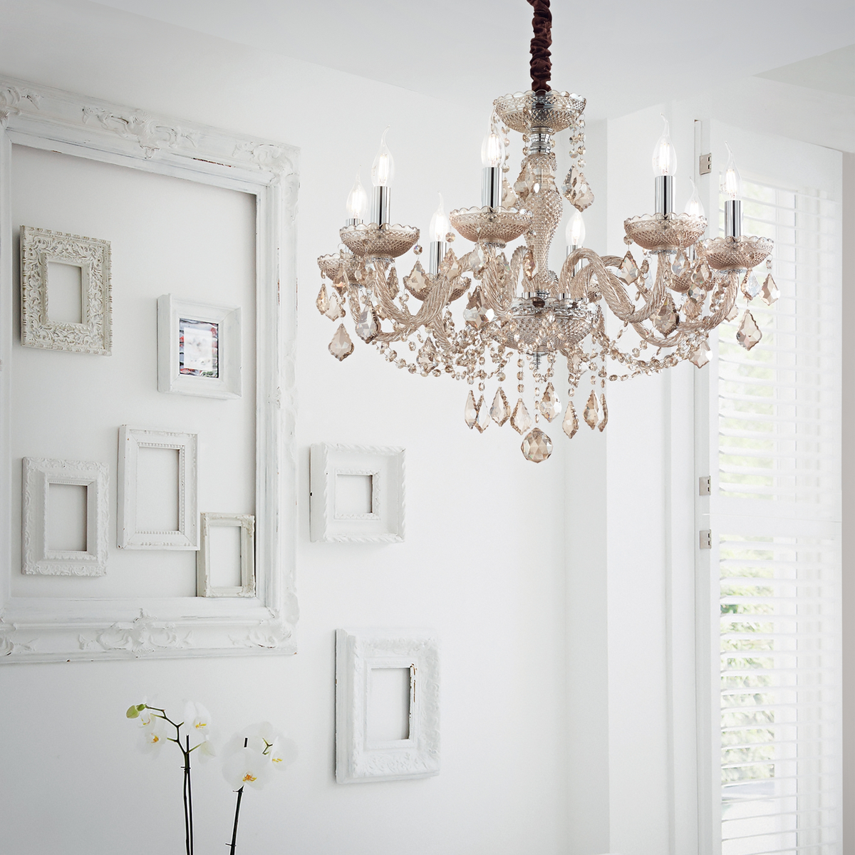 Lustră Ideal Lux Rose SP8, 166889