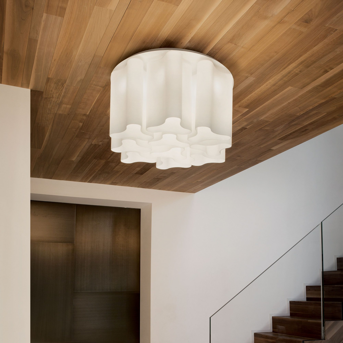 Plafonieră Ideal Lux Compo PL6, fumuriu, 172828