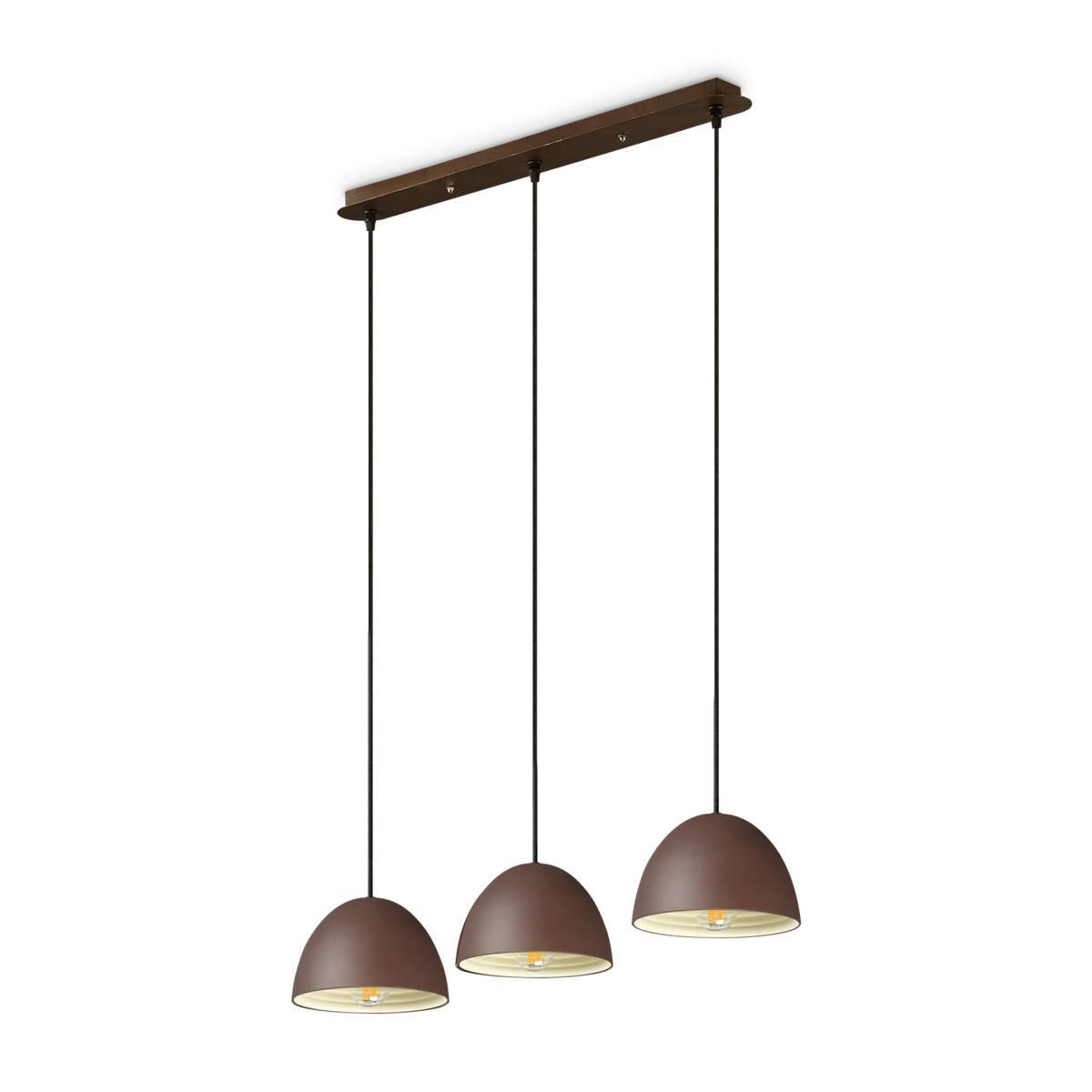 Lustră Ideal Lux Folk SP3, cafea, 174235
