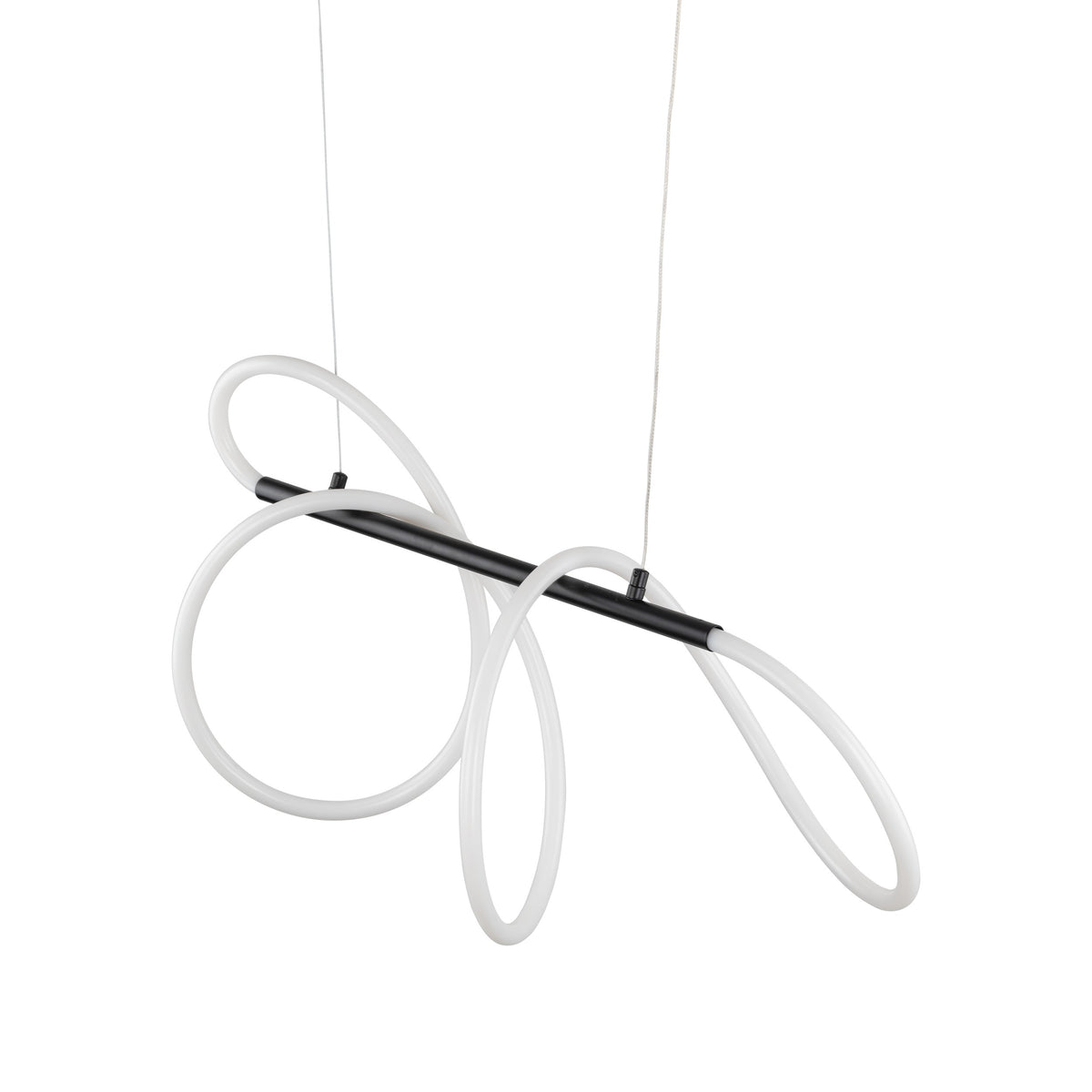 Pendul TK Lighting Flexi 36 W, negru, 18006