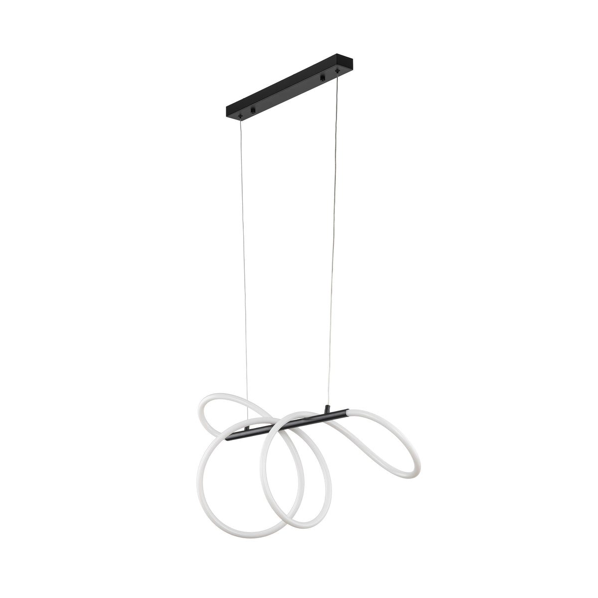 Pendul TK Lighting Flexi 36 W, negru, 18006
