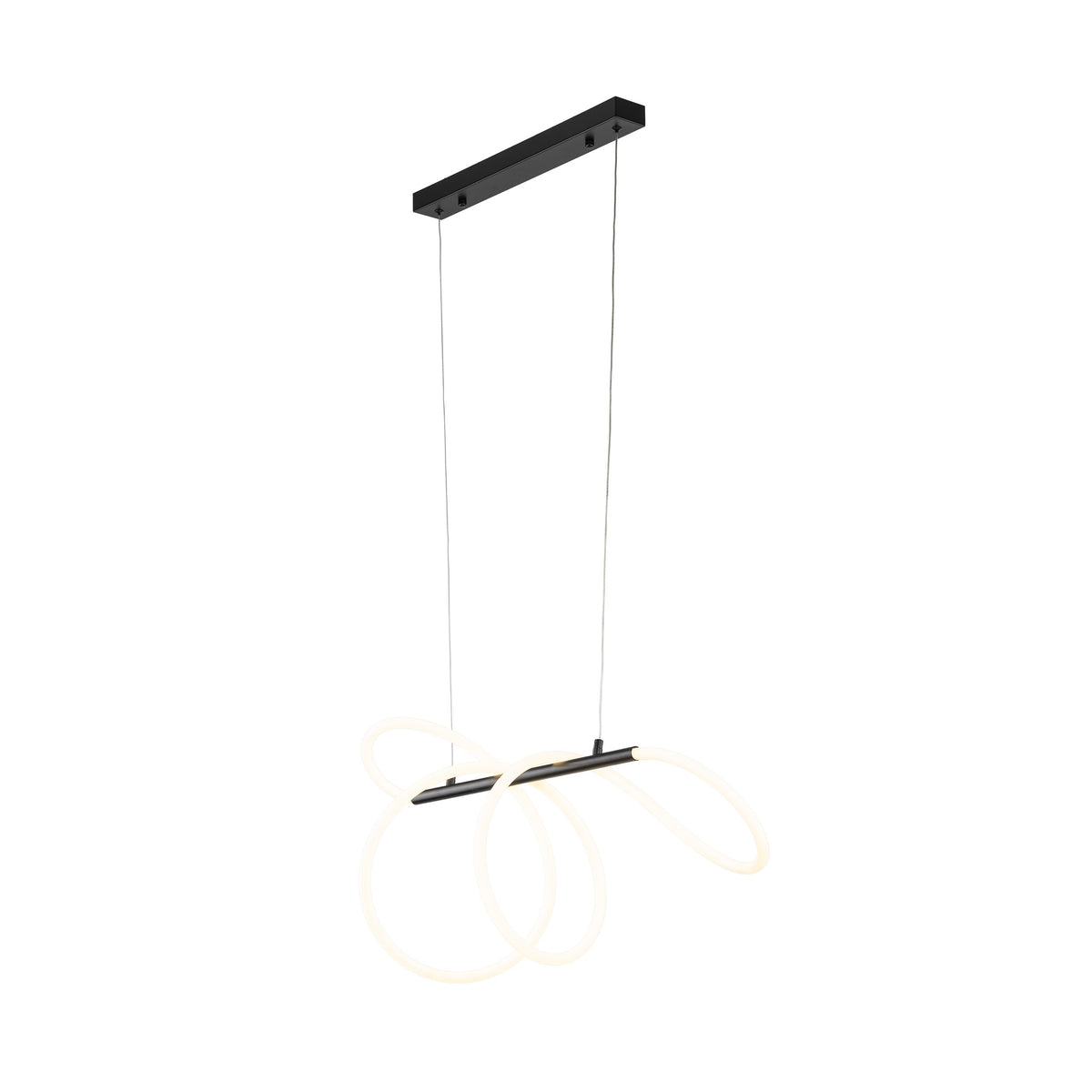 Pendul TK Lighting Flexi 36 W, negru, 18006