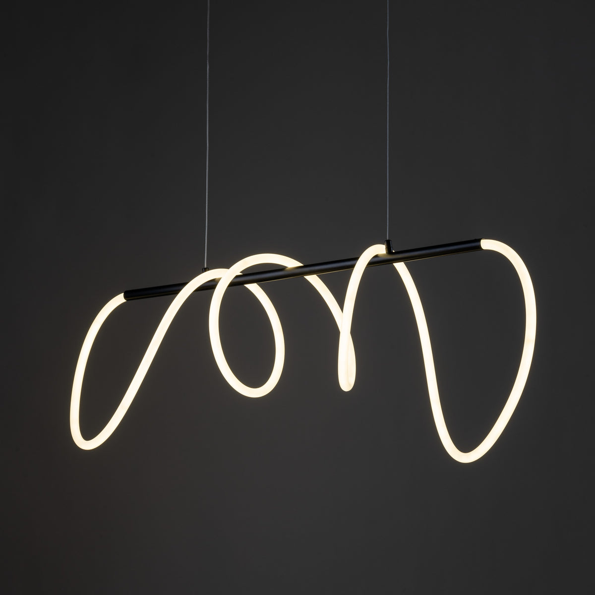 Pendul TK Lighting Flexi 45 W, negru, 18007